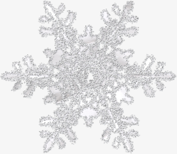 种类七雪花素材免抠