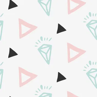 清新三角背景
