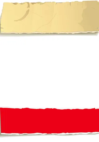 复古撕痕撕裂文本卷边信纸矢量背景高清