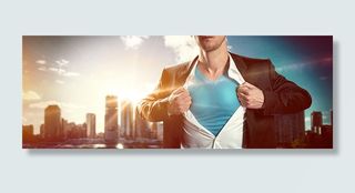 商务雪人科技背景高清