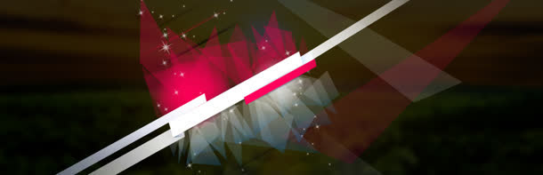 几何多边形酷炫背景banner图