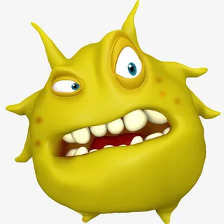 卡通寄生虫免抠