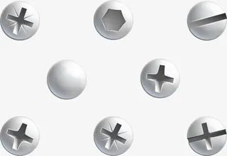 螺丝 图标 钉子免抠图标元素