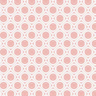 红色中国风花纹背景