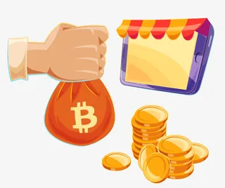 卡通电脑支付免抠