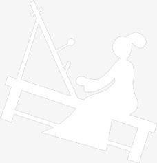 织女织布简笔画免抠