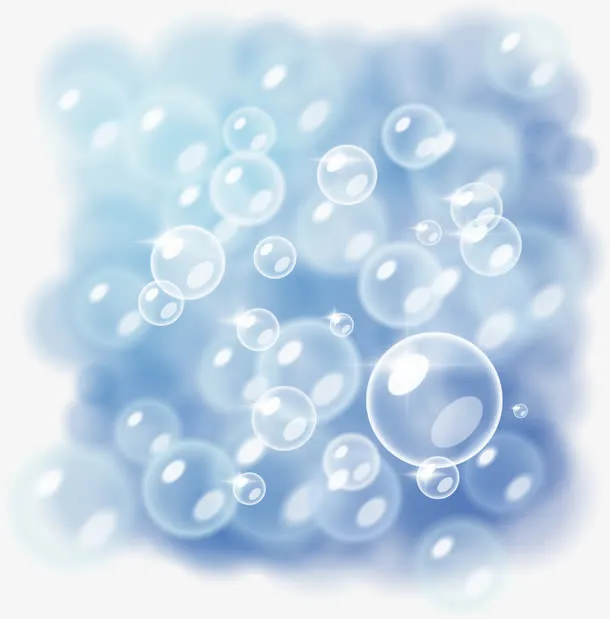 矢量精美气泡背景