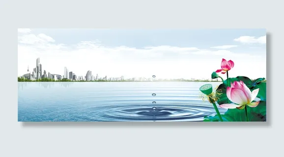 水墨江南海报设计高清