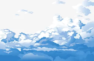 蓝天白云免抠