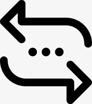 文字回复图标免抠