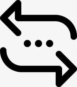 文字回复图标免抠