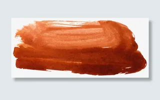 咖色渐变涂鸦矢量免抠