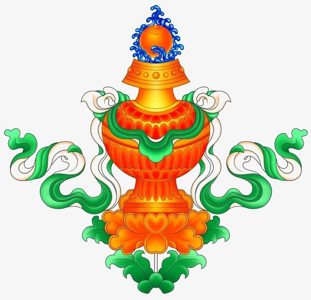 藏传佛教图案免抠