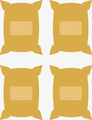 矢量扁平农用肥料免抠