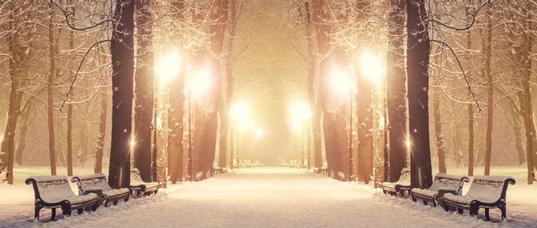 唯美夜灯座椅高清