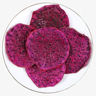 火龙果冻干火龙果片果脯免抠