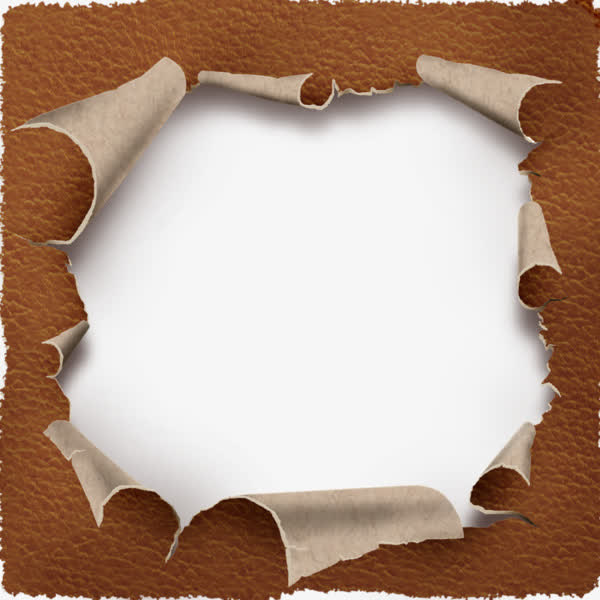 撕纸效果边框免抠