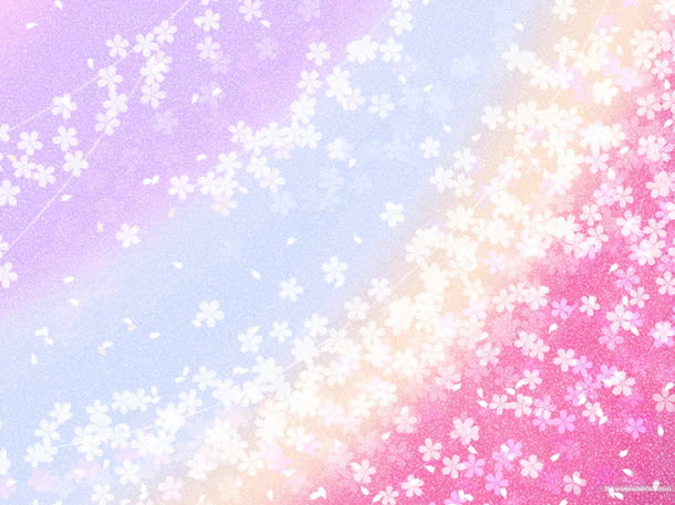 雪花五彩缤纷背景素材