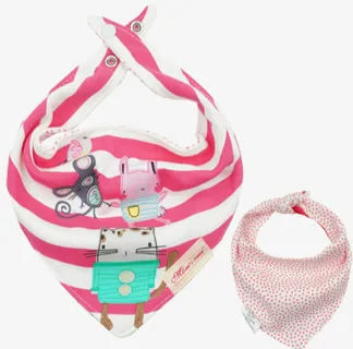 婴幼儿食饭兜围兜免抠