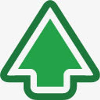 绿色向上箭头图标免抠