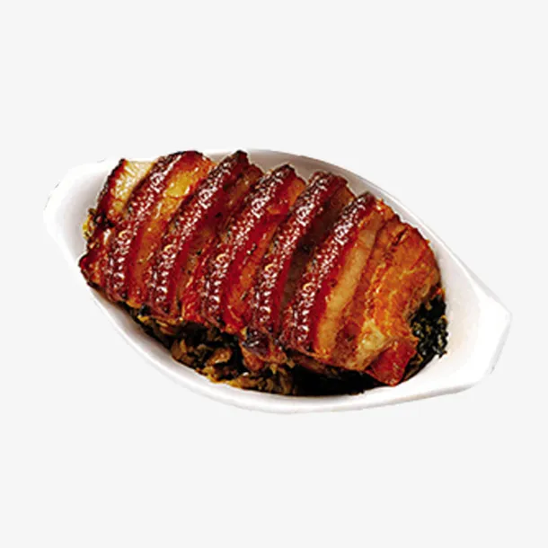 产品实物餐饮美食梅干菜扣肉免抠