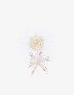 节日庆祝用烟花免抠
