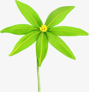 春天手绘水彩花朵装饰免抠