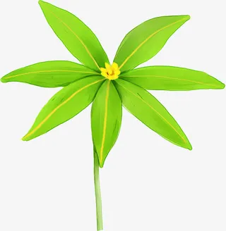 春天手绘水彩花朵装饰免抠