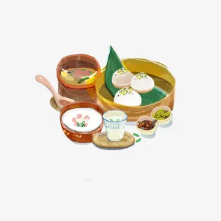 卡通手绘包子早餐免抠手绘/卡通卡通元素 卡通手绘包子早餐免抠手绘/卡通卡通元素