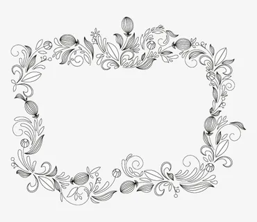 花纹边框免抠