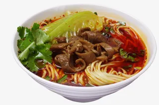 美味红烧肥肠功夫面免抠