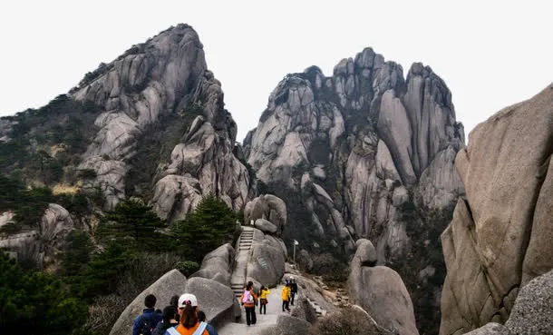 安徽黄山风景免抠