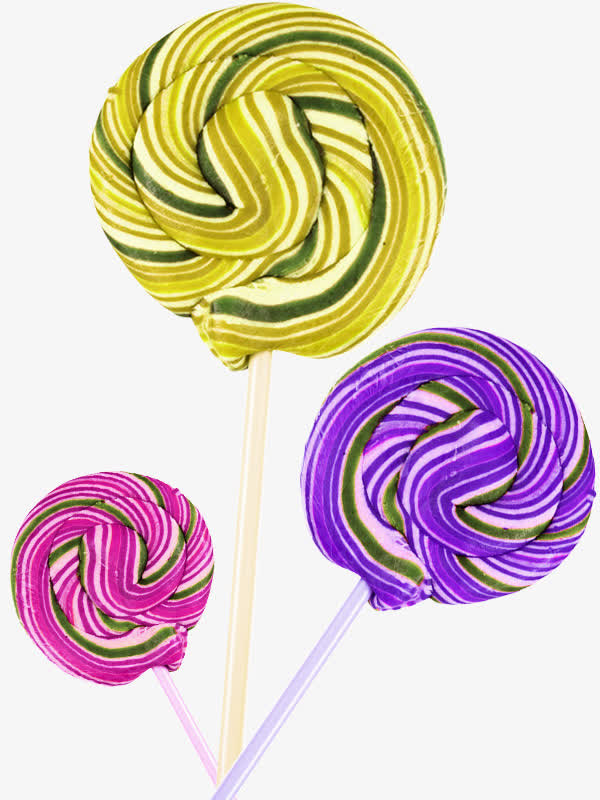 美味的彩虹糖素材免抠