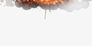 烟花节日年会免抠