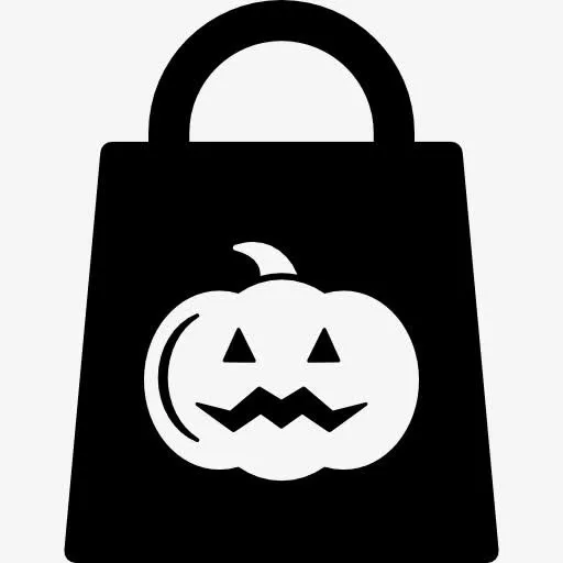 南瓜万圣节袋图标免抠