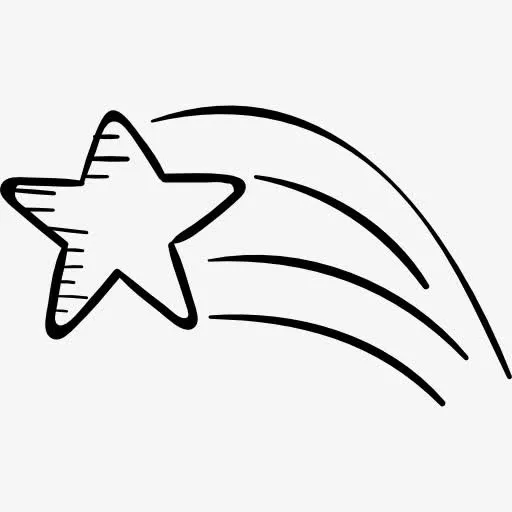 流星图标免抠