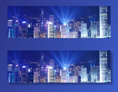 炫酷灯光夜景海报背景图片高清