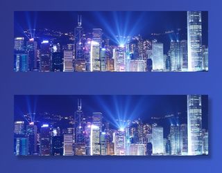 炫酷灯光夜景海报背景图片高清