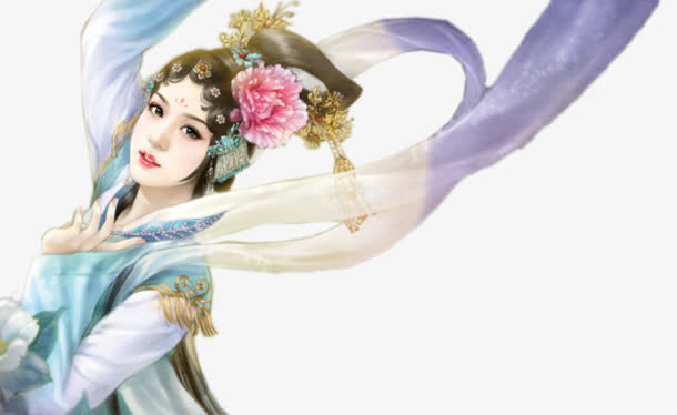 花旦图片素材免抠