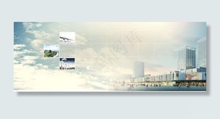 现代都市淘宝背景图高清