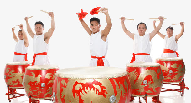 击鼓庆典免抠