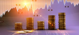 虚拟金币背景图高清