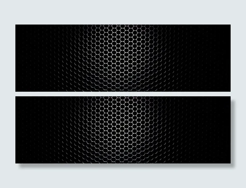 黑色金属蜂窝背景高清