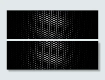 黑色金属蜂窝背景高清