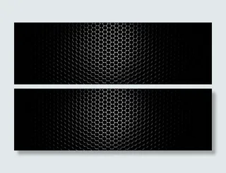 黑色金属蜂窝背景高清