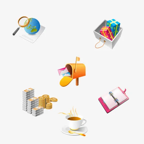 拟物小图标免抠