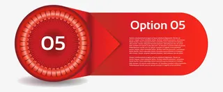 圆形促销标签免抠