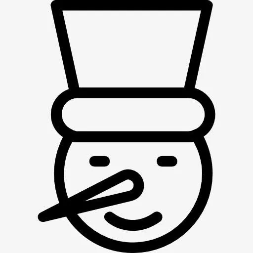 雪人图标免抠
