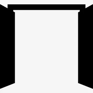 打开双开门图标免抠