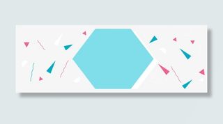 创意多边形装饰背景